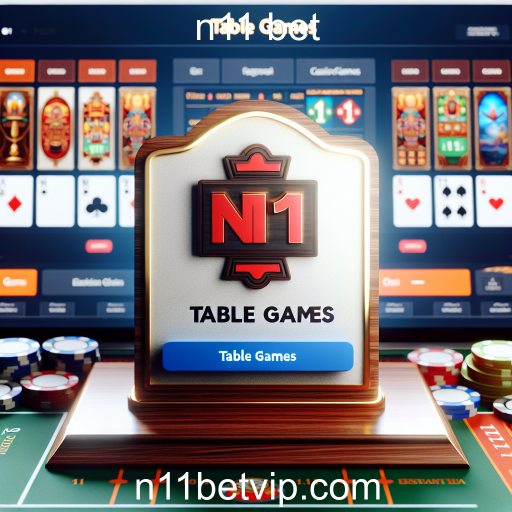 Atrações da Categoria Mesa de Jogos no Site N11 Bet